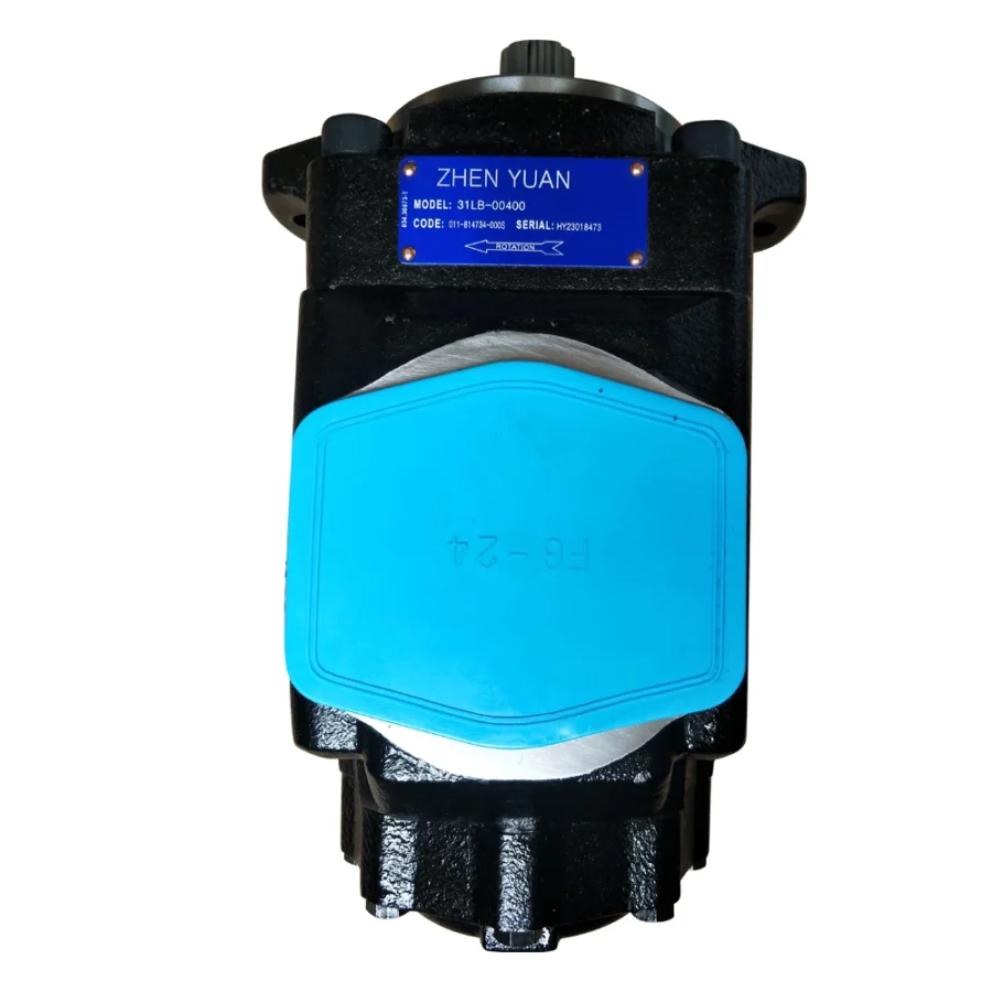 Replacement 707565 Hydraulic Steering 31LB-00400 31LH-00200 Double Vane Pump