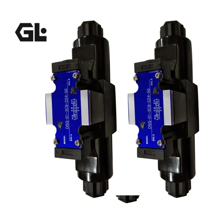 DSG Directional Hydraulic Solenoid Valve DSG-02-3C4-LW-D24 DSG-03-2B2-D24-50 24V