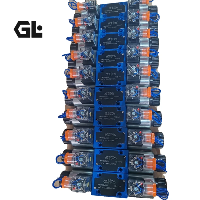 4WE Hydraulic Directional Solenoid Valve 4WE6D6X/OFEG24N9K4 4WE6E1X/HG24N9K4 WE6J1X/24 4WE6D70/HG24N9K4