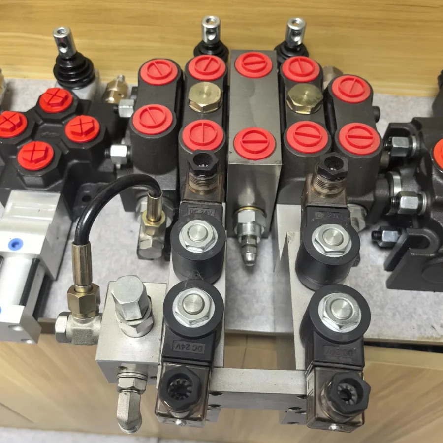 1P80 2P80 3P80 4P80 5P80 6P80 Manually Hydraulic Control Valve 2P40 1P80 P120 P240 Solenoid Directional